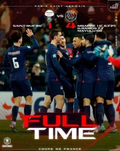 ​法国杯-姆巴佩2射2传&近6场10球4助 巴黎4-1奥尔良晋级16强