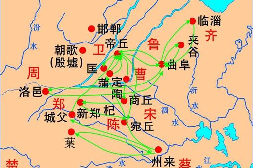 春秋各国的人口兵力信息资料