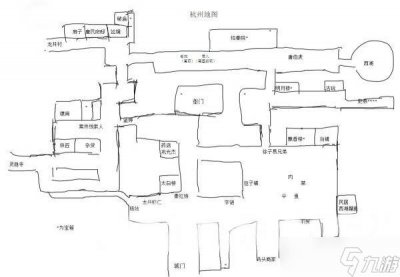 ​侠客风云传杭州地图一览 侠客风云传杭州地图全图