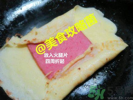 火腿奶香蛋饼的做法图解.jpg