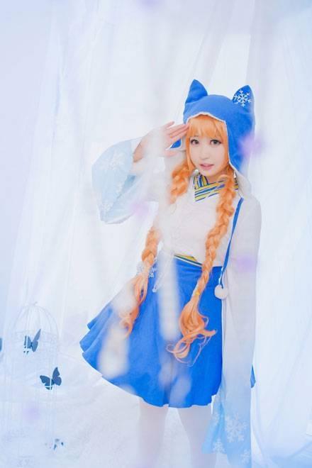 《VOCALOID》猫村伊吕波COSplay