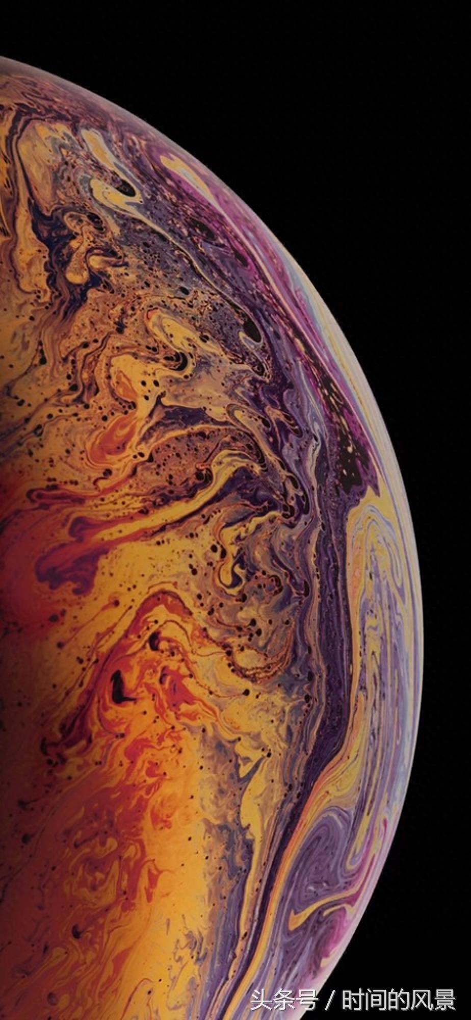 新iPhoneXS壁纸，全面屏的标配，高清原图星球壁纸，值得收藏